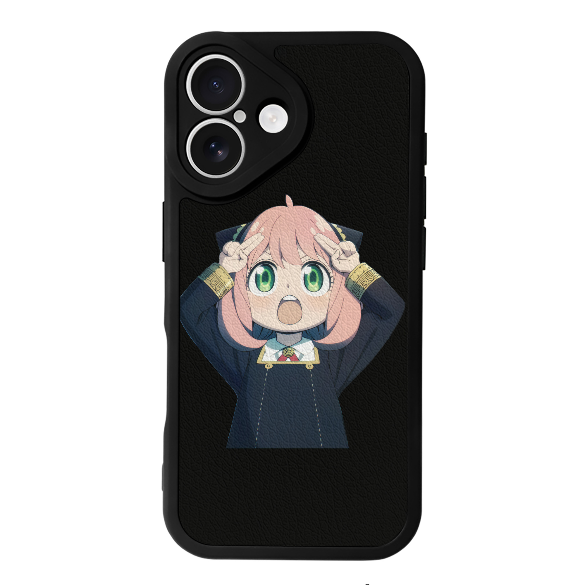 （画像用） SPY×FAMILY间谍家家酒 【iPhone 16シリーズ対応】シリコンスマホケース（レザー調） 材質：シリコン